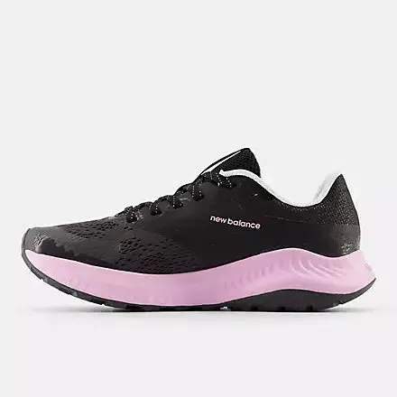New Balance Women's DynaSoft Nitrel V5 Trail Running Shoes - Black with lilac cloud and light surf